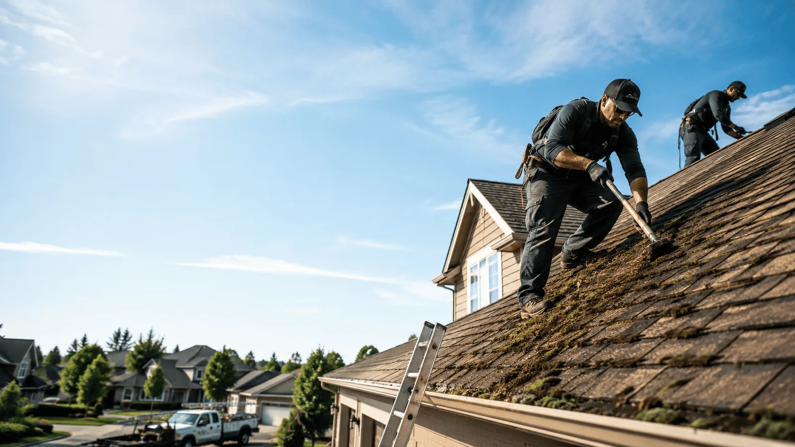 Roof Moss Removal in Jefferson, OH near me